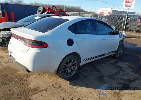 2014 Dodge Dart Sxt z USA, uszkodzony, nr VIN 1C3CDFBB6ED790931